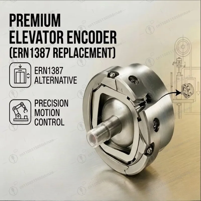 REN56U Series High Resolution Optical Encoder Direct Replacement for ERN1387 for Elevator Servo Control