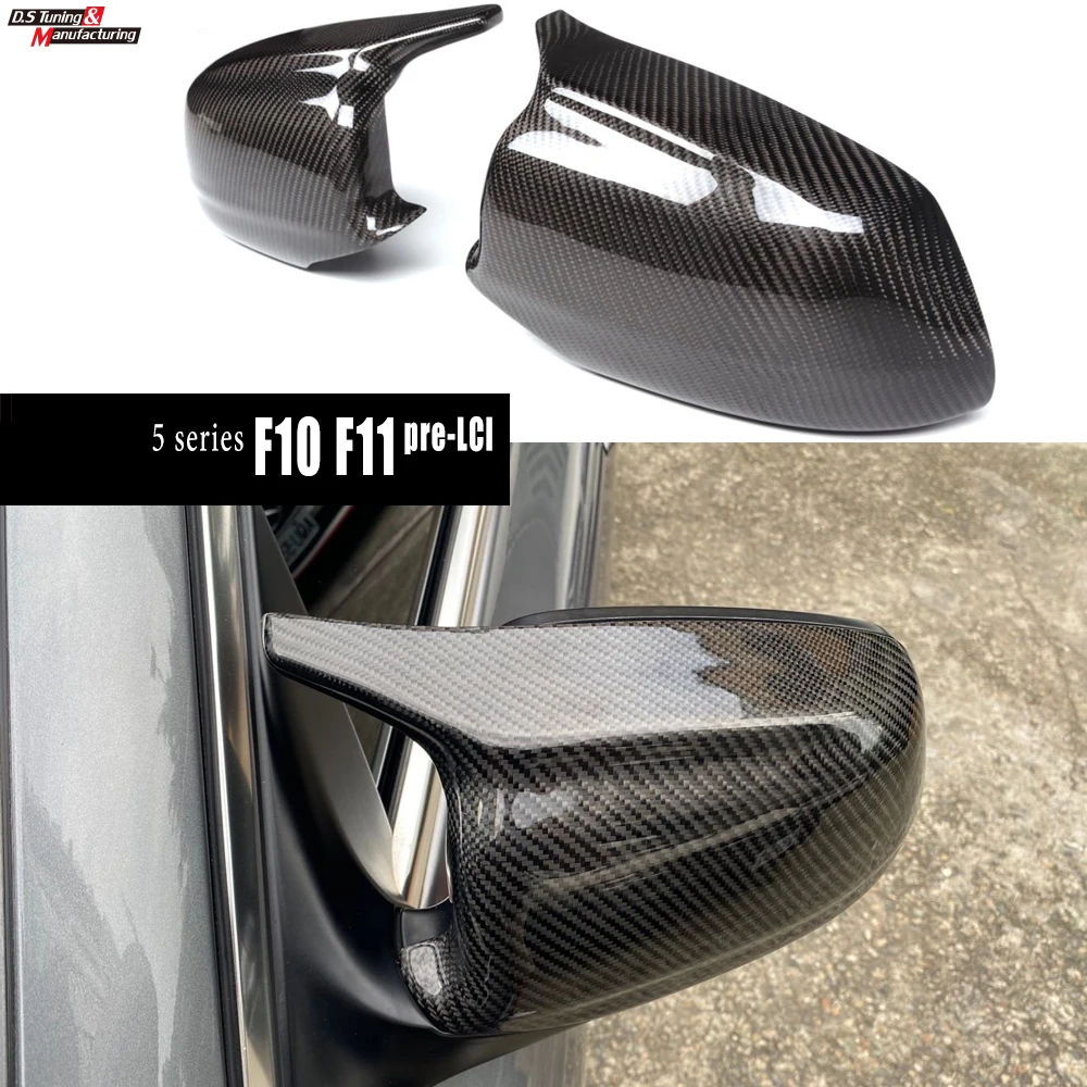 

For BMW 5 Series F10 F11 2010-2013 (Pre-facelifted) Car Styling Rearview Mirror Covers Door Side Wing Protect Replacement Shell