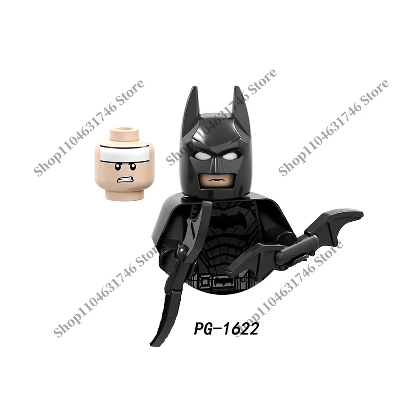 Kostbare Bausteine als Geschenk, Superhelden Green Arrow, Batman, Flash, Superman, Ziegelstein-Bausteine, Weihnachtsgeschenk