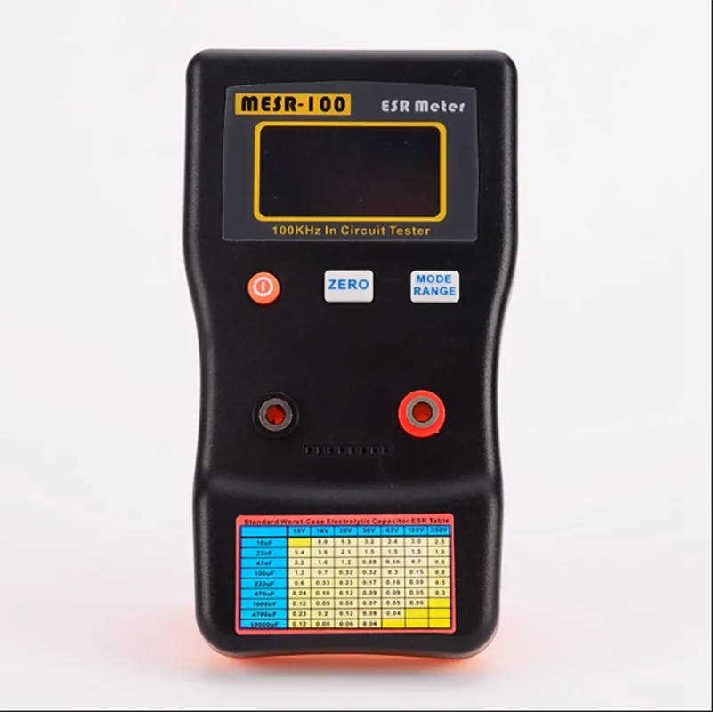 

Digital automatic range electrolytic capacitor ESR meter, capacitor internal resistance MESR-100 intelligent version