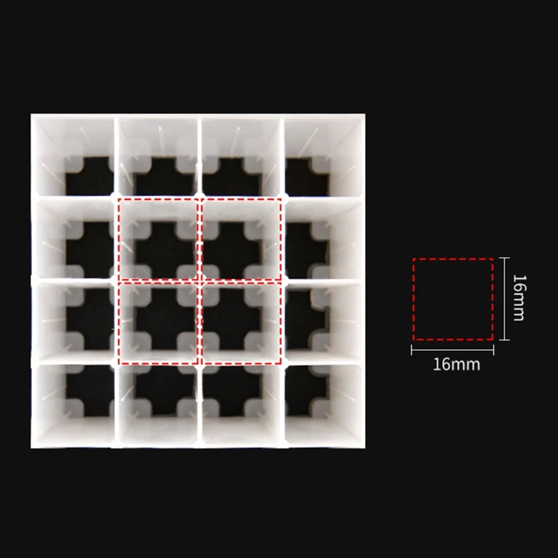 Caja rotuladores plástico con 30/36/40/48 ranuras, soporte almacenamiento, estante para lápices y pinceles, soporte