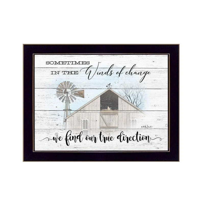 

Winds of Change Framed Art Print Black Frame Ready to Hang
