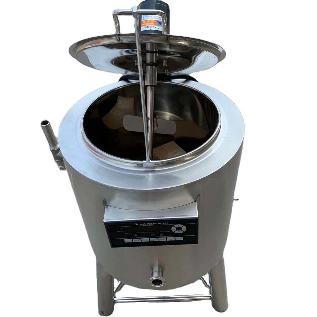

50 Liters Milk Juice Cream Butter Pasteurization Sterilizer Machine