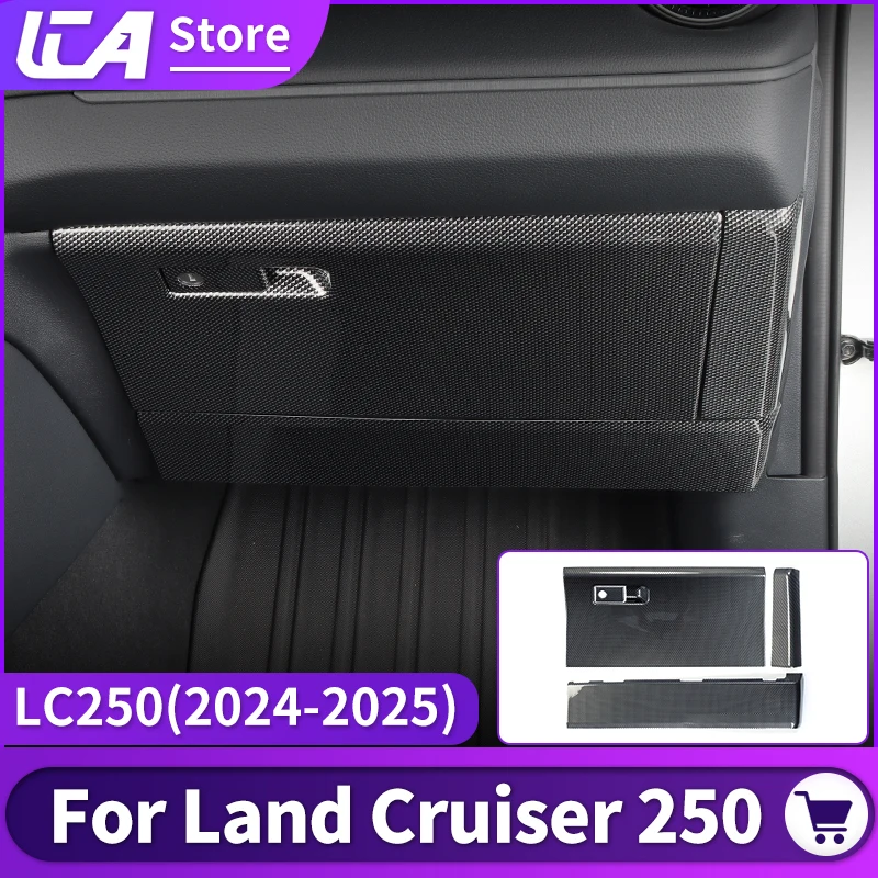 For Toyota Land Cruiser 250 Prado Lc250 2024 2025 1958 First Edition Co-Pilot Storage Box Protective pad Upgraded Accessories