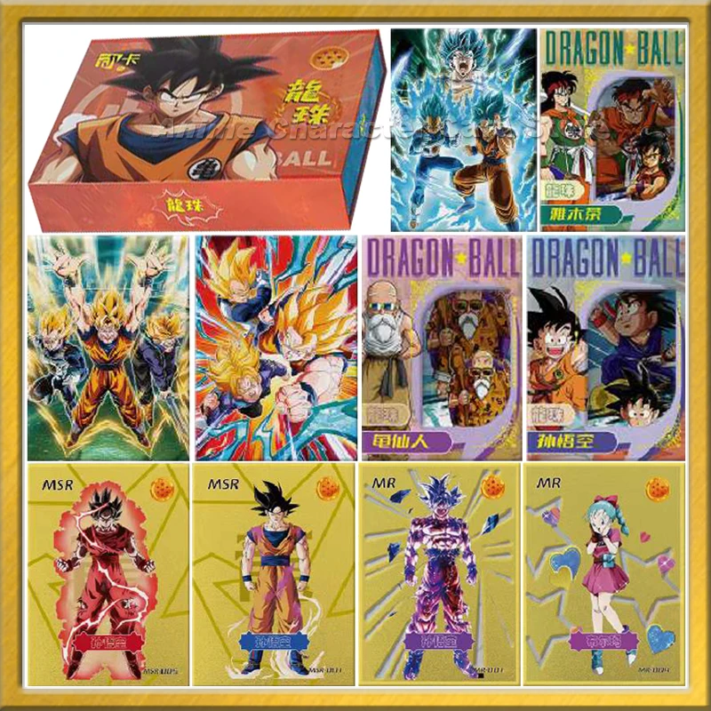 

Dragon Ball Card Anime Character Son Goku Super Saiyan Vegeta Collection Cards Hobbies Toy Children Birthday Gifts