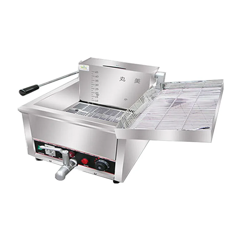 

Электрическая коммерческая фритюрница Marumi из нержавеющей стали, одно- и двухкамерная, большой емкости, с гарантией 1 год, для закусок