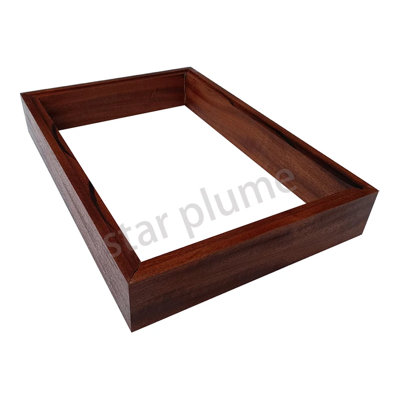 (430*65*300Mm) Sapele Houten Frame Aluminium Versterker Behuizing Massief Hout Chassis Vacuüm Buis Versterker Chassis Shell Diy Box