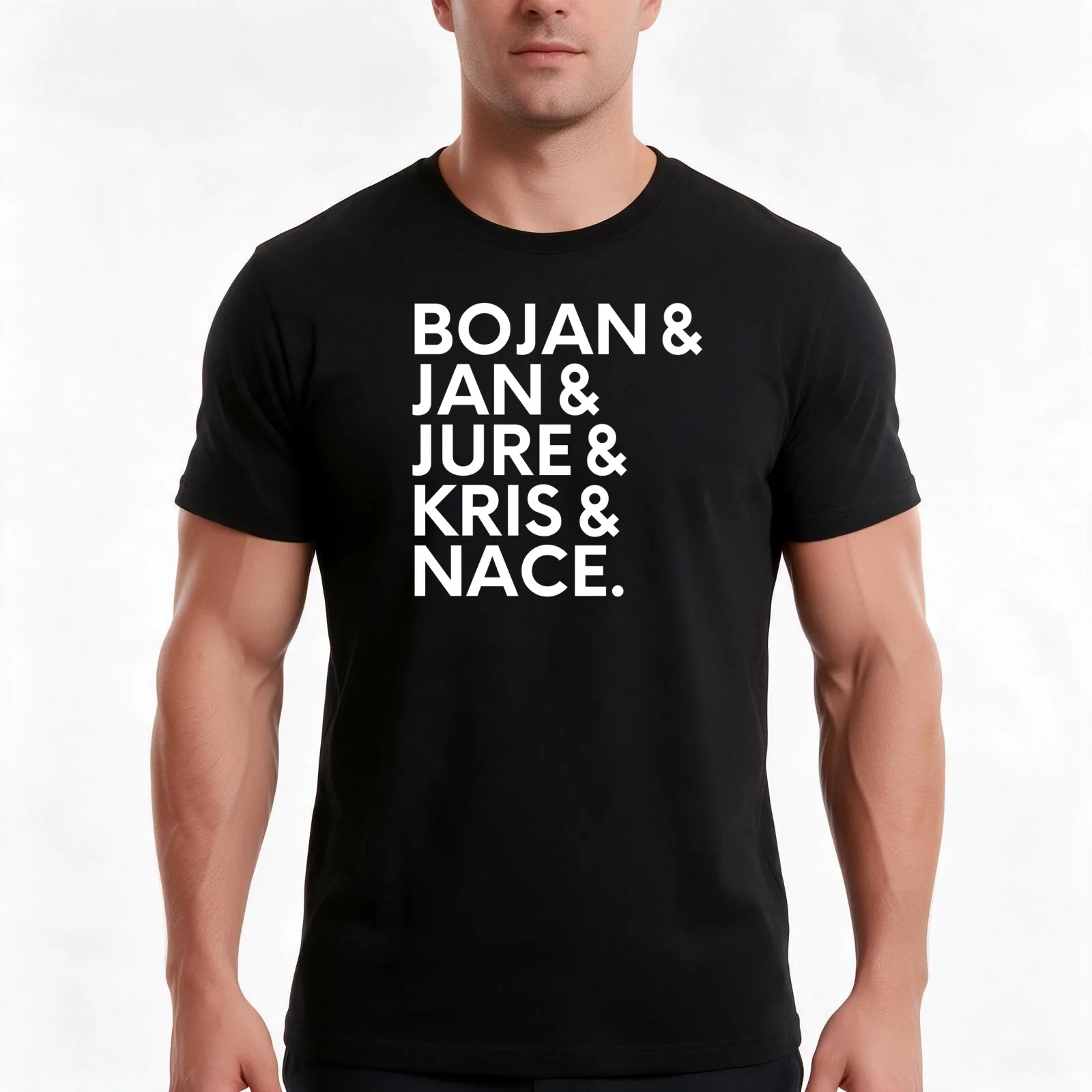Eurovision 2023 Slovenia - Joker Out Line-up T-Shirt, Summer Casual Cotton Tee, Oversized Streetwear Tops, Vintage Graphic Print