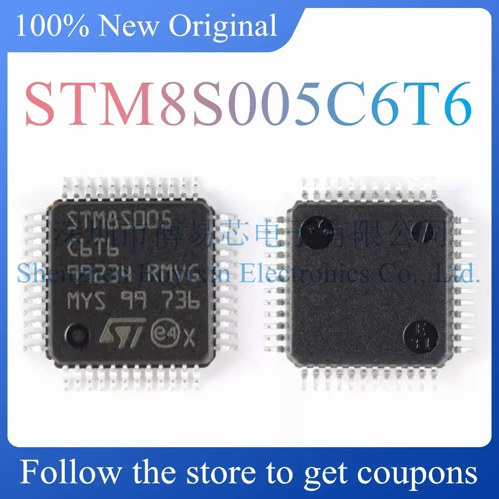 

NEW STM8S005C6T6 Original Product LQFP-48