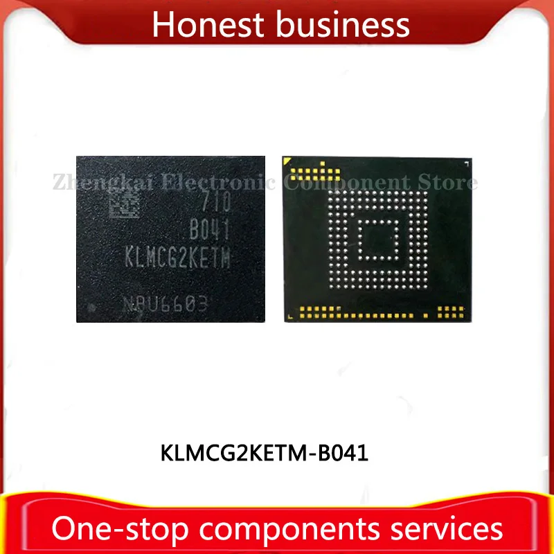 KLMCG2KETM-B041 100% Working 100% Quality EMMC 64GB BGA153 Chip Mobile Phone Hard Disk Memory Computer Storage KLMCG2KETM