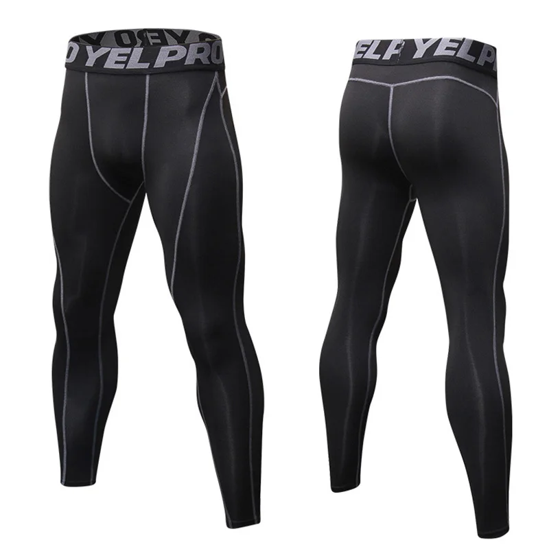 Mens Thermal Underwear Pants Basic Layer Underpants Outdoor Sports Cycling Compression Tights Running Leggings Elastic Quick Dry