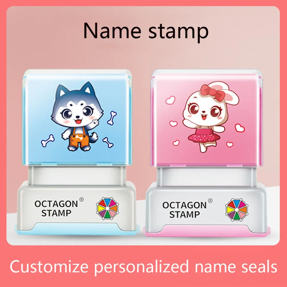 

‌Personalized Baby Name Stamp- Custom Waterproof Ink Name Seal for School Travel & Kindergarten Durable Non-Fading Gift ﻿