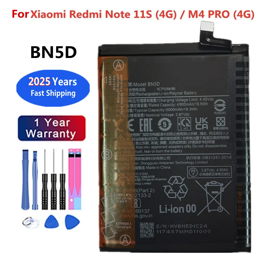 IMATICA LOS PALACIOS BN5D İç Batarya: Xiaomi Redmi Note 11/11S İçin Güvenilir ve Uzun Ömürlü Bir Değişim Çözümü