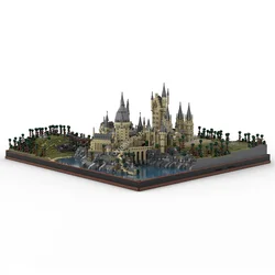 11726pcs Moc Hogwarts Castle Epic Build Modular Building Blocks  Diy Creative Kids Assembly Educational Bricks Toys Gifts