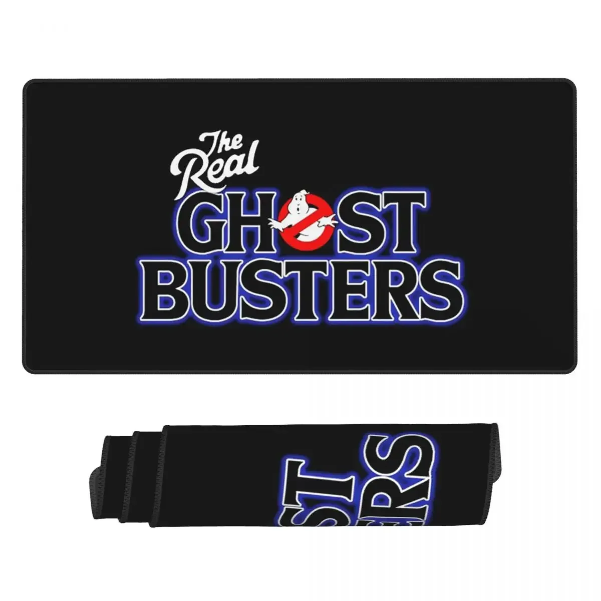 Large Mouse Pad The GhostBusters Logo Pattern Gamer PC Laptop Mats Keyboard Carpet Computer Gaming Office Accessories Desk Mat