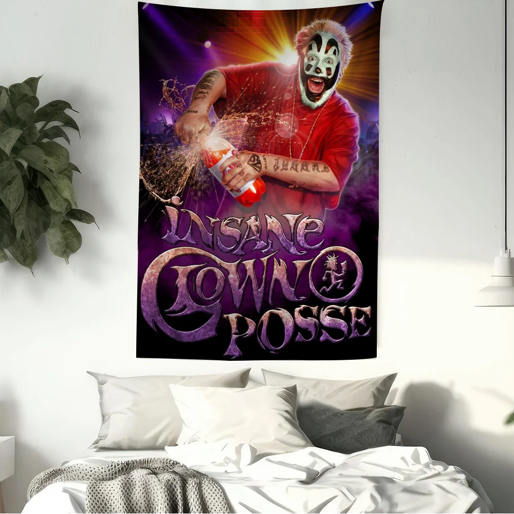 Insane Clown Posse Band Chart Tapestry Home Decoration Hippie Bohemian Decoration Divination Wall Hanging Home Decor