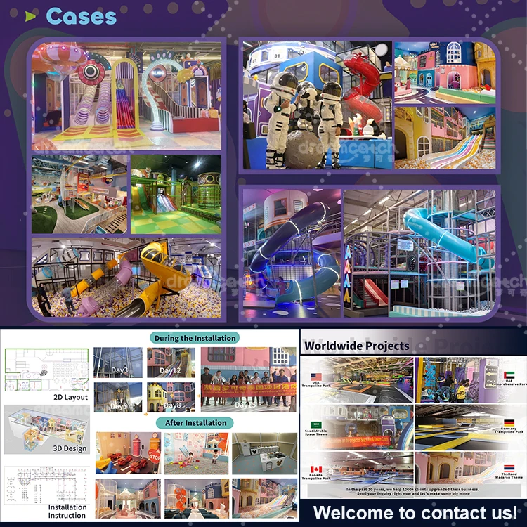 Dream Catch Custom 2700 Sqm Most Popular Hot Selling Children Soft Play Indoor Playground Equipment Kids Indoor Playground - view 3