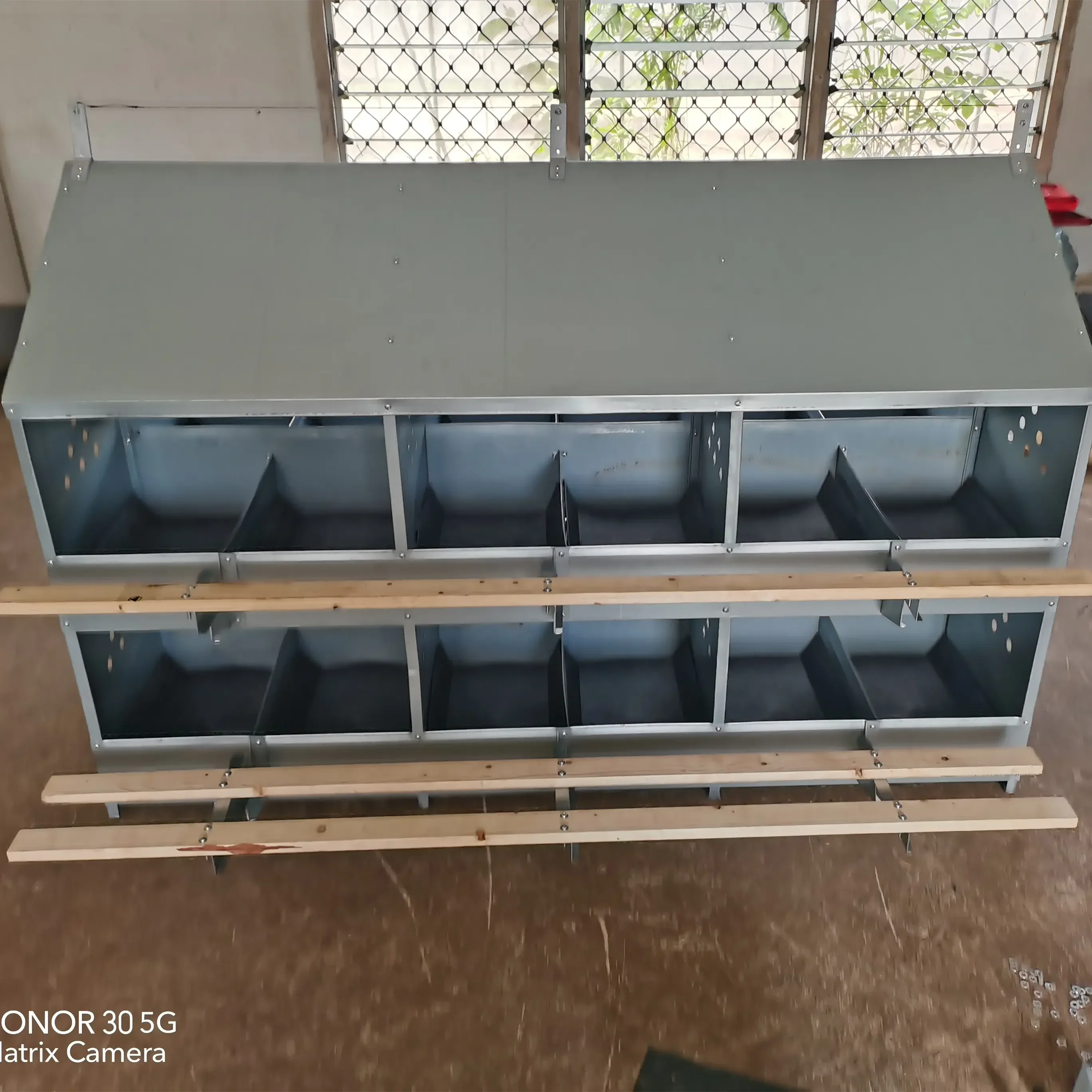 24 Hole Egg Laying Nests Egg Collection Box Laying Hen Nest Box 24 Holes Manual Egg Nest Box For Chicken House