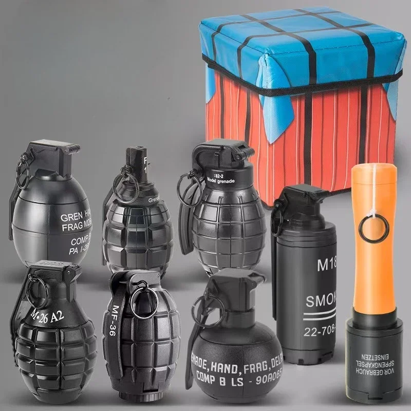 AQTactical قنبلة دخان نموذج M67 انفجار الألغام المياه قنبلة يدوية كذاب الدخان وغيرها من 10 نماذج قنبلة الادسنس المختلفة