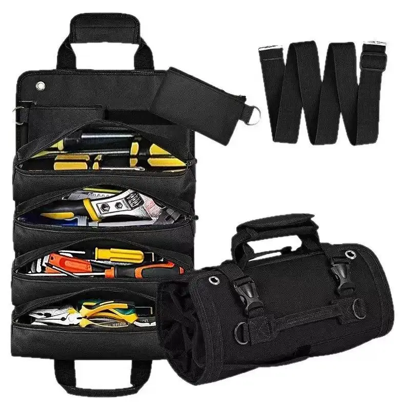 sac-a-outils-oxford-enroulable-resistant-a-l'eau-vert-kaki-fermeture-eclair-durable-rangement-cadeau-pour-hommes-papa-petit-ami-grand-pere