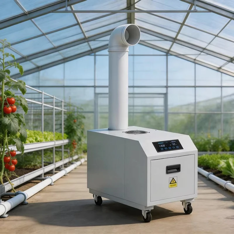 FREEAIR 10kg/h Humidification Capacity Industrial Ultrasonic Humidifier Large Capacity Cool Mist Fog Machine for Greenhouse