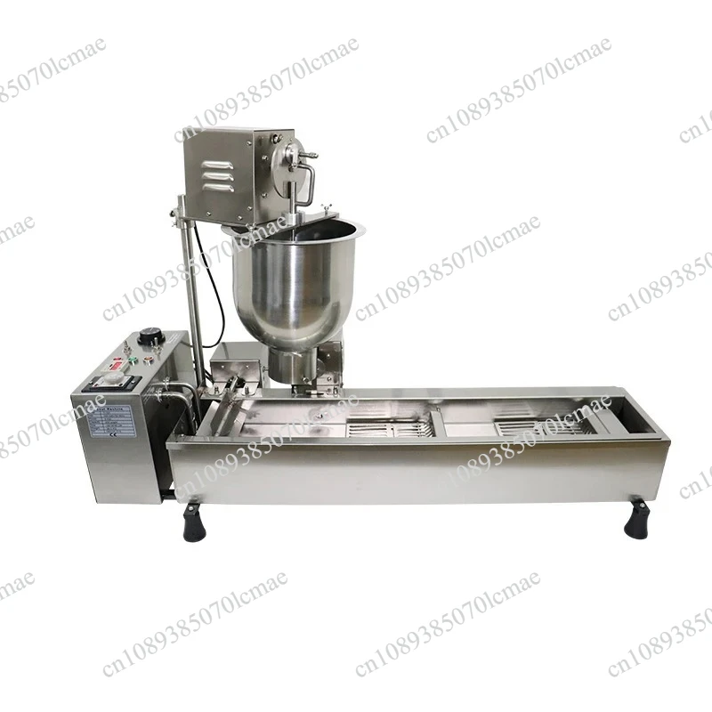 Single row fully automatic donut machine Fried snack production line Electric donut commercial equipment Cake donut