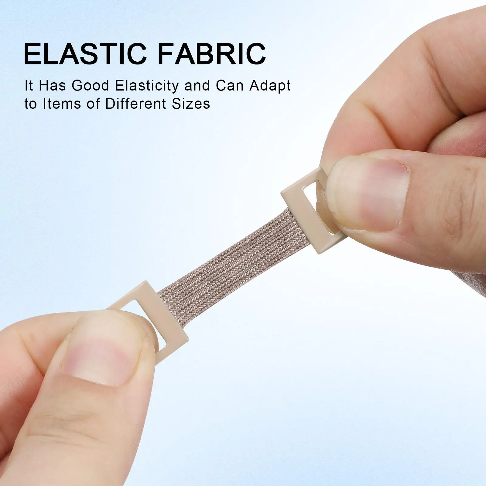50pcs Aluminum Elastic Holders for Replacement Wraps Compression Clip Clasps First Aid Stretch
