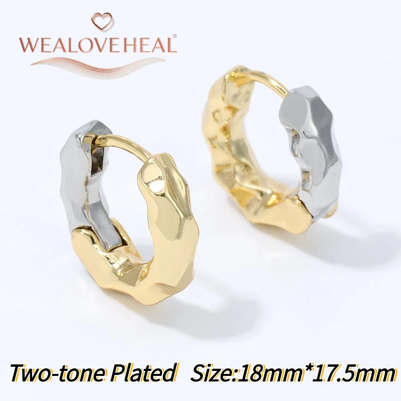 ohrringe, ohrringe damen, 18K Vergoldete Messing Gedrehte Huggie Creolen für Damen mit Zirkonia-Kugeln, schlichter, trendiger Alltagsschmuck, Valentinstagsgeschenk – Detail 32