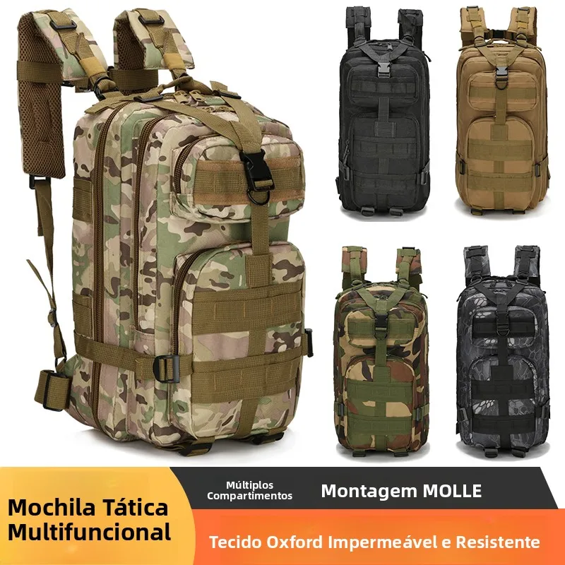tactical-camouflage-canvas-backpack-waterproof-wear-resistant-for-hiking-camping-mountain-climbing-outdoor-sports