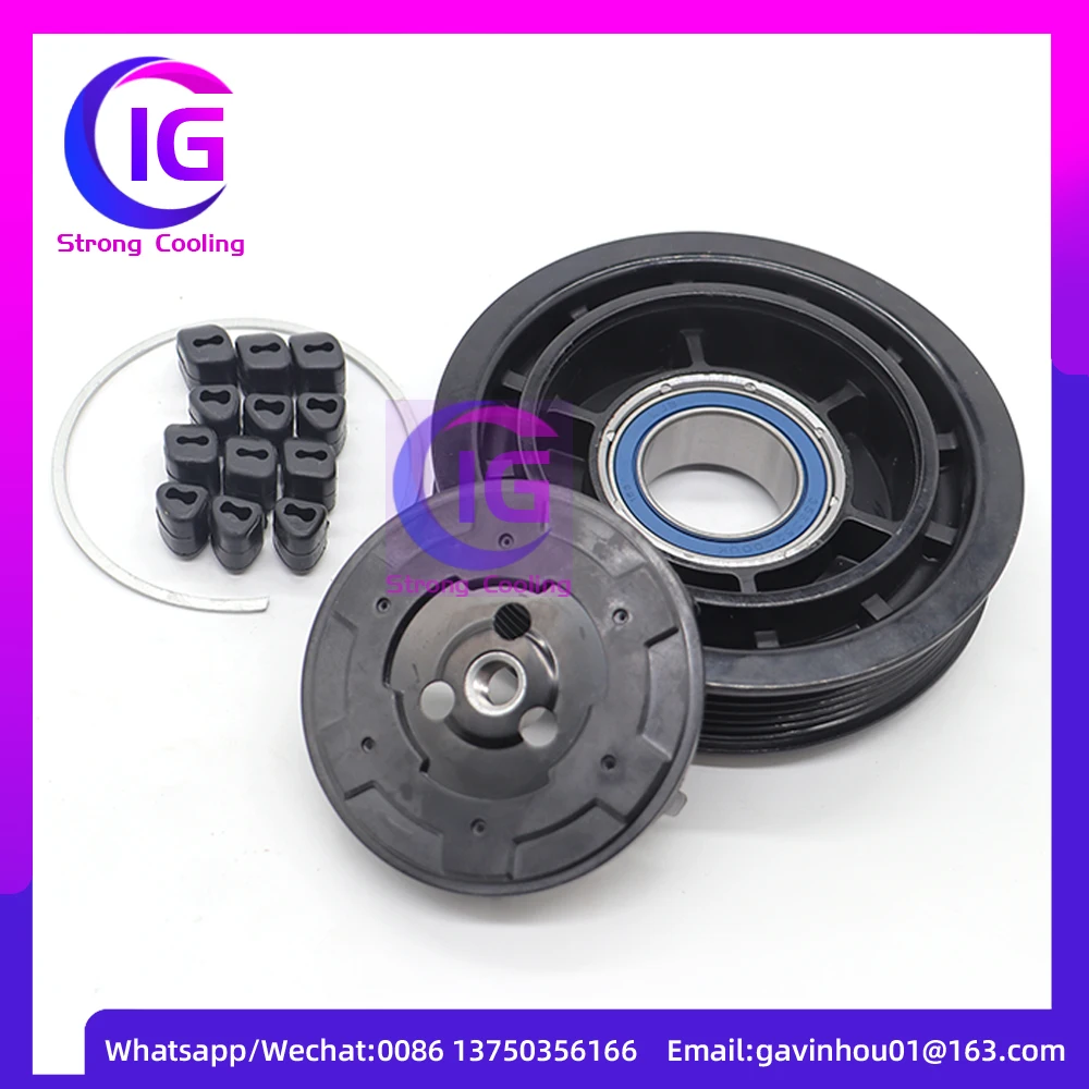 

6SEL14C AUTO CAR AC AC AIR COMPRESSOR 6PK For Renault Megane 1.5D-1.6D 8200939386 447150-0022 447150-0023 447150-0021