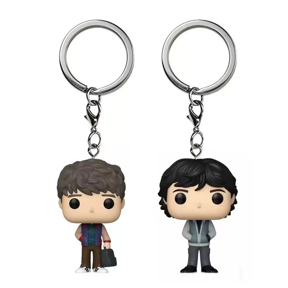 Llavero Funko Pop Pocket de WILL BYERS y MIKE WHEELER, Figura de Acción Coleccionable, Juguete para Niños, Regalo de Carnaval