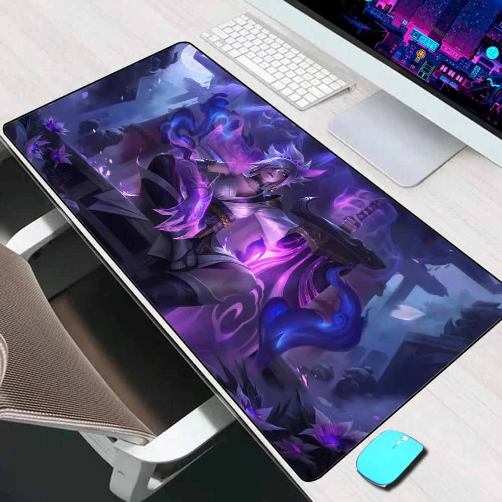 League of Legends Riven Large Mouse Pad Gaming Accessories Mouse Mat XXL Laptop Keyboard Mat PC Gamer Desk Pad Computer Mousepad