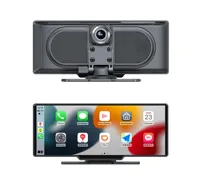 New Dual BT Stereo Android auto Car Radio 10.26 inch Wireless Carplay Car Play Dashcam DVD Audio System MP5 Player