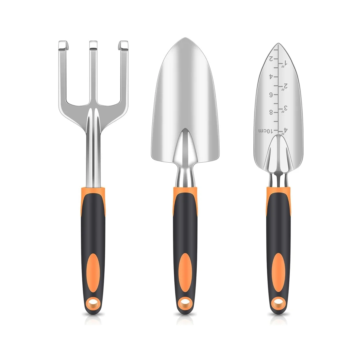 

Garden Tool Set, Heavy Duty and Lightweight Aluminium Alloy Tools with Non-Slip Ergonomic Handle, Gardening Hand Tools