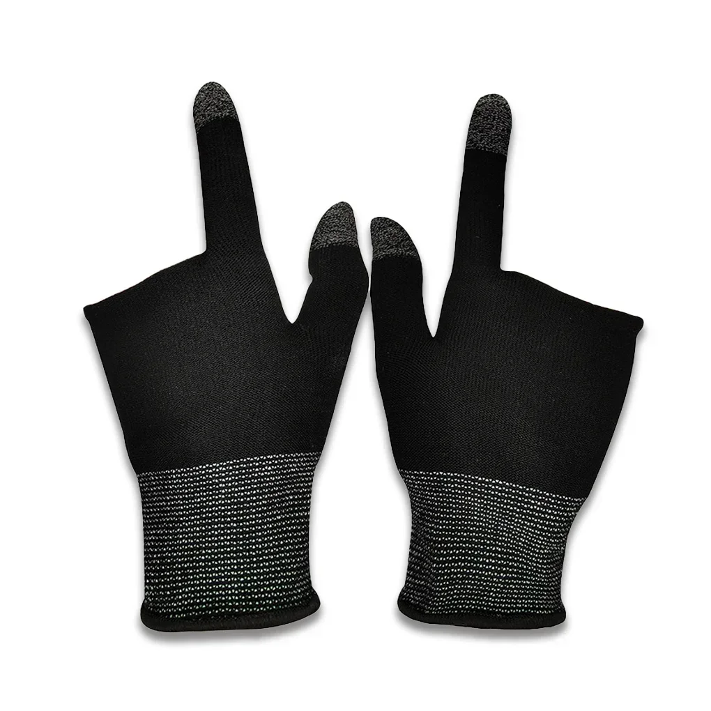 Gants de jeu mobiles anti-rayures, 2 pièces, mise à niveau, pour Gamer, accessoires de jeu, confortables, résistants à la sueur