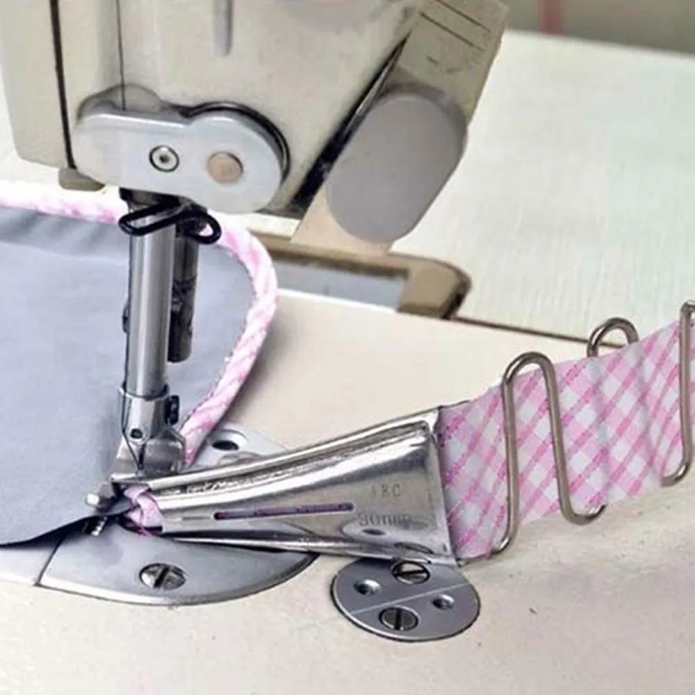 Lockstitch Kit Accessories Sew Machine Binding of Curve Overlock A10 Hemmer Edge Folder