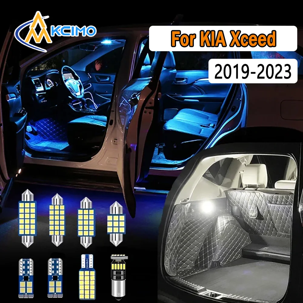 

Canbus LED Interior Light Kit For KIA Xceed 2019-2023 Super Bright Dome Map Door Lights Easy Install Bulbs Set