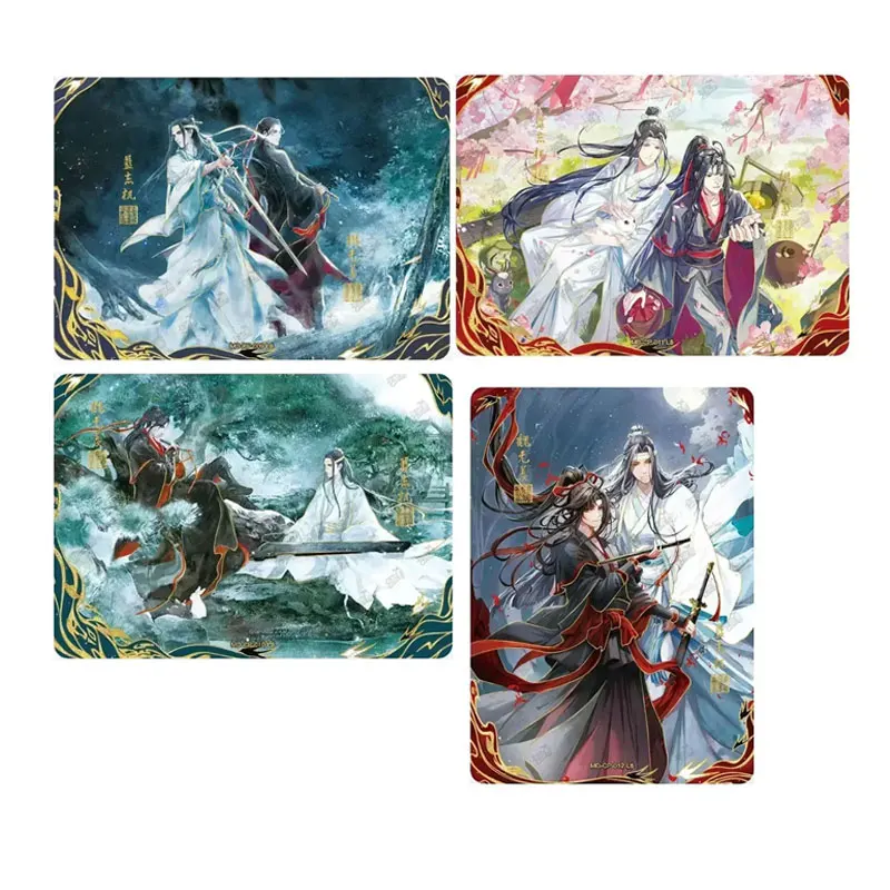 بطاقة جمع هدايا عيد الميلاد أصلية من Kayou Mo Dao Zu Shi 3 QM/MC/CP/CH/PT/FM/YX/Q/JQ/CJ Wei Wuxian Drunken Dream Chapter