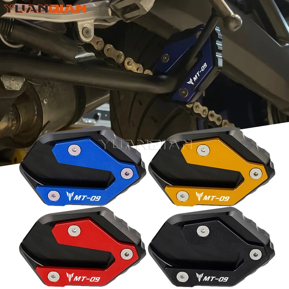 

Motorcycle Kickstand Foot Side Stand Enlarger Pad Accessories For Yamaha TRACER 900 GT MT09 MT-09 TRACER 9 GT 9GT FZ09 XSR900