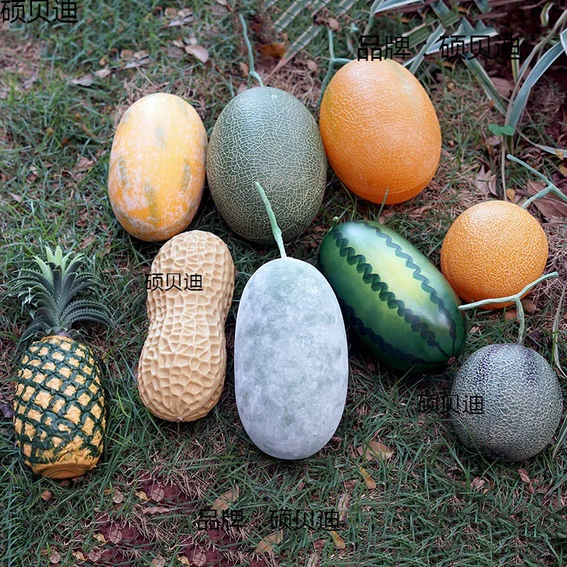 Simulated Big Orange With Leaves Foam Orange Fake Fruit Model Furnishings Soft Decorative Childrens Photography Props