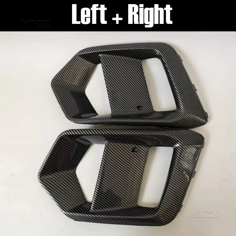 

For Ford Focus RS ABS Replacement Car Front Bumper Fog Lights Cover Frame Fogs Lamp Grille 2015 - 2018