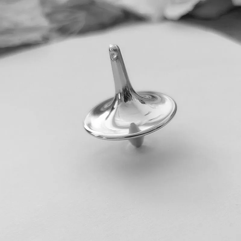 Kreatives Inception-Themen Stressabbau-Fidget-Spielzeug - Metall-Fingerspin-Gyro-Fidgets-Spielzeug – Detail 4