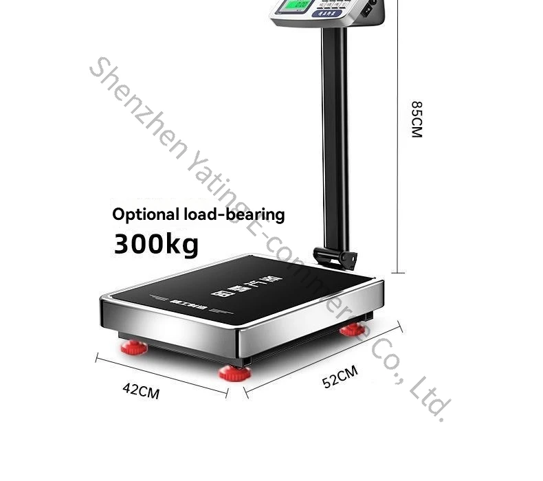 200Kg Electronic Kitchen Scale Commercial Stall Folding Electronic Scale Precision Platform Scale, Commercial Portable Folding - view 4
