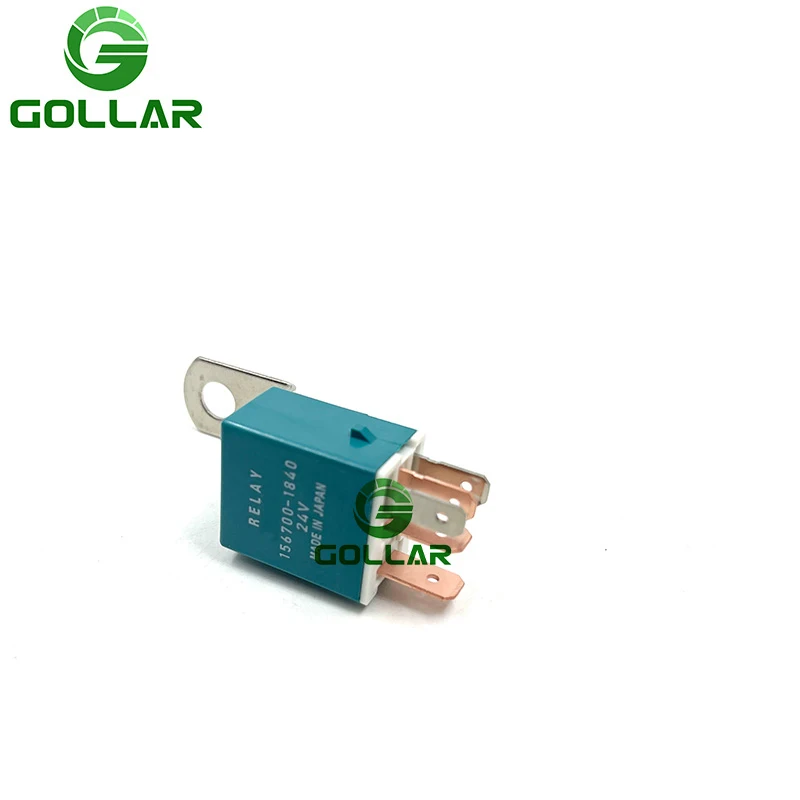 Construction Machinery Parts for Komatsu PC130-8 PC200-8 PC300-8 PC400-8 Excavator Starter Relay 156700-1840 24V
