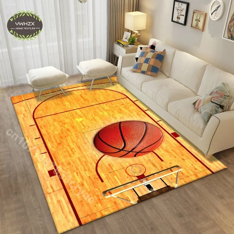 Basketball Carpet Home Hallway Entrance Doormat Living Room Bedroom Decor Large Area Rug Kitchen Mats for Floor Bathroom Mat