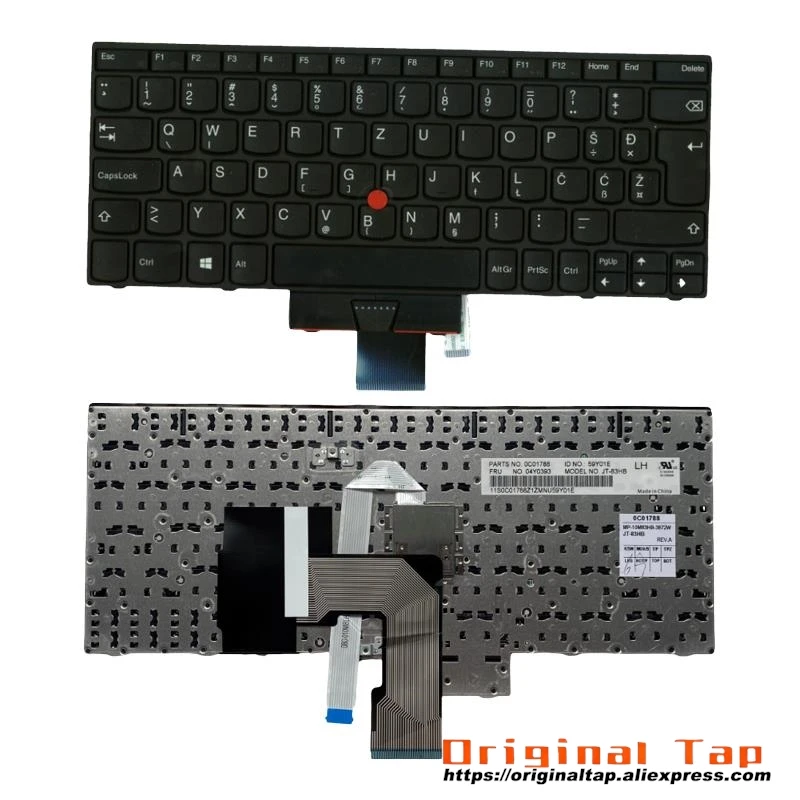 SI Slovenian Keyboard for Lenovo Thinkpad X131e X140e 04Y0404 04Y0367