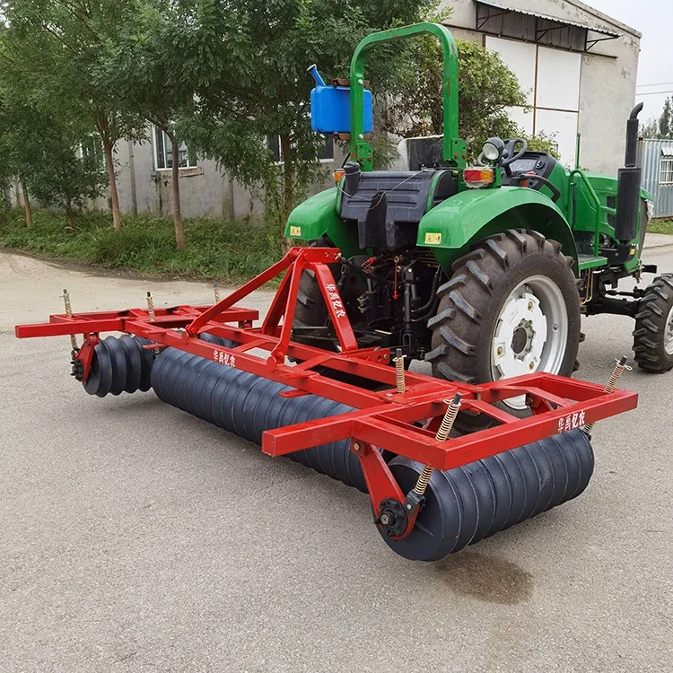 Farm machinery hydraulic suppress  wheat crusher wheat seed suppressor crush compacted soil