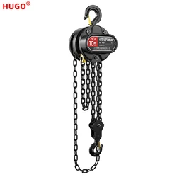 HUGO Anticorrosion Chain Hoist 1/1.5/3/5/10 Ton  Manual Operated Crane Antirust Anticorrosion Hand Hoist For Lifting