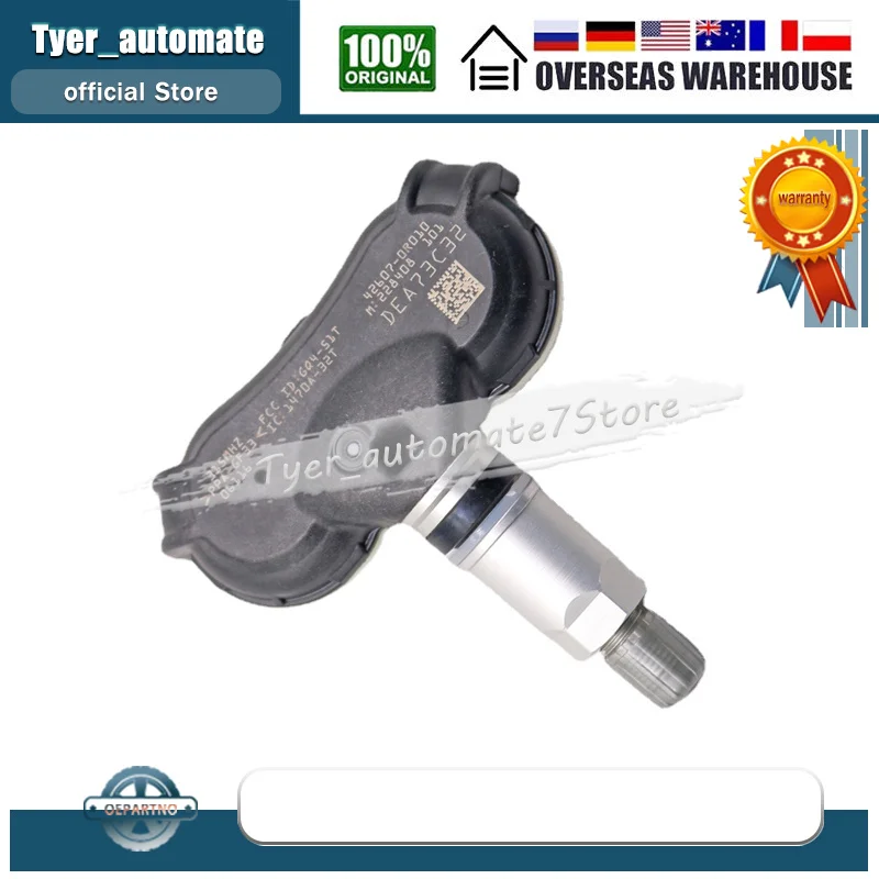 TIRE SYSTEM FOR 2013 2014 2015 2016 2017 2018 2019 TOYOTA RAV4 315MHz TIRE PRESSURE SENSOR TPMS SENSOR 42607-0R010 42607-0R010