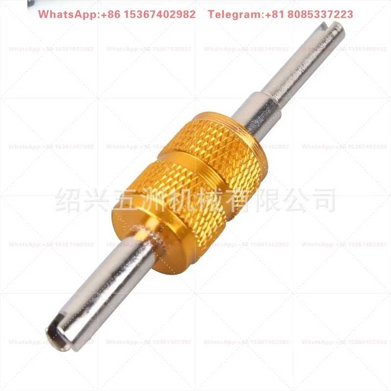 10PCS Dual purpose valve core wrench air conditioner 134a/12/22 valve core wrench disassembly tool